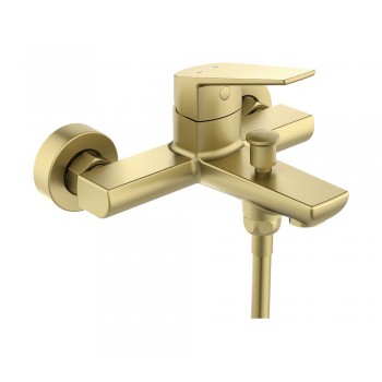 Смеситель для ванны GENEBRE KLOE Brushed Gold матовое золото 69100345166